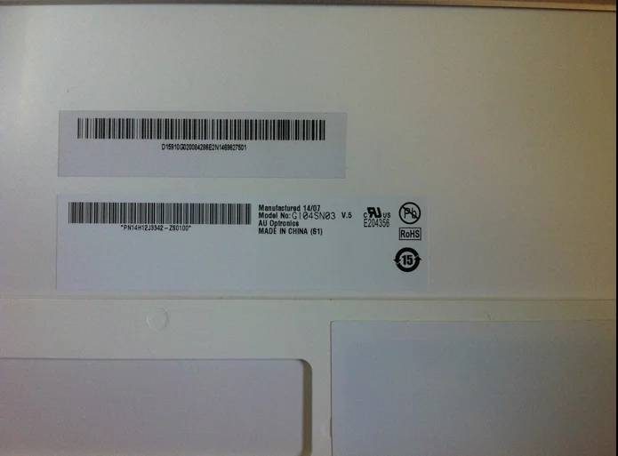 

G104SN03 V.5 V5 10.4 inch lcd screen