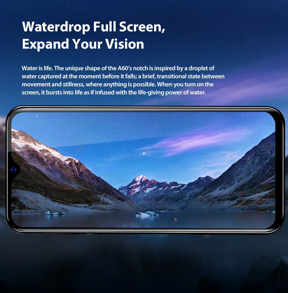 Смартфон Blackview A60 1+16 Гб экран 6.088&quot процессор MT6580A Quad Core камера 8 мп Android