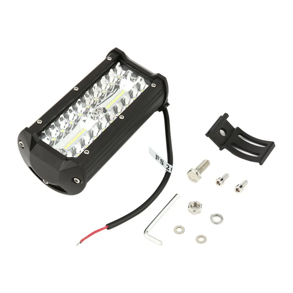 

40pcs 8D 7 inch 216W LED Light Bar Flood Spot Combo Beam Waterproof Off Road Car Truck DC 10-30V LED Work Light Bar new