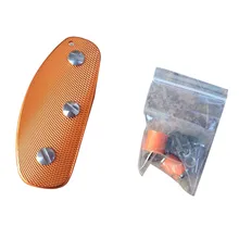 Легкий складной органайзер для ключей Карманный Алюминиевый ключ Holdear безопасность и выживания Z0315