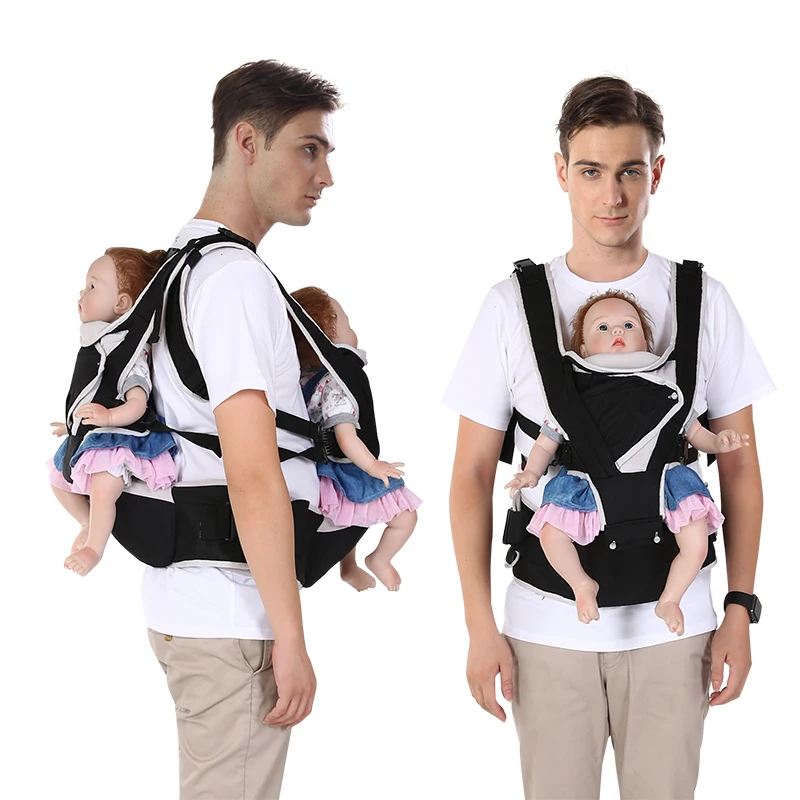 

Baibos Twins Waist Stool, Straps, Multi-function Front Baby Strap, Double Child Holding Belt