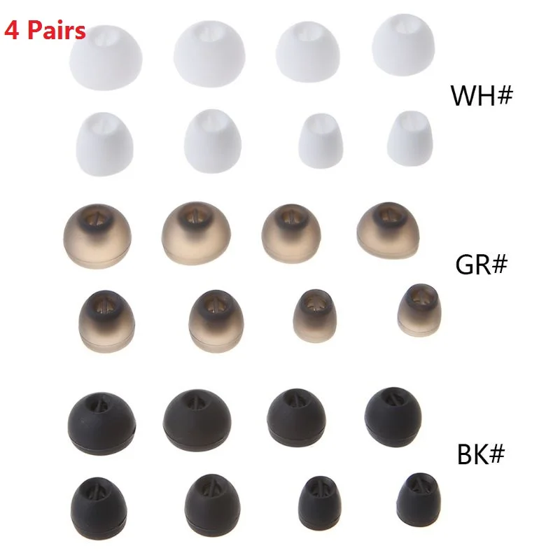 4 пары Мягкий силиконовый чехол для наушников, чехол для наушников, сменные наушники для Sennheiser Momentum