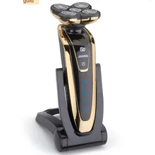 3 цвета 3D Водонепроницаемая перезаряжаемая мужская электробритва бритва s для мужчин с Сидом 5 лезвий 5 Вт RQ5580