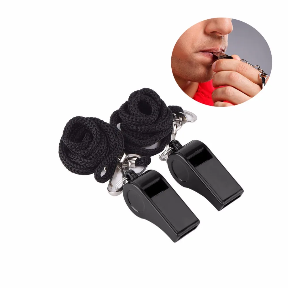 2Pcs Professional Coach Whistle Sports Football Basketball Referee Training Whistle Outdoor