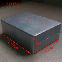 Гитары педаль эффектов BOX, алюминиевые эффекты Гитары педали Stomp окно 120(l) x91(Ш) x39(В) мм