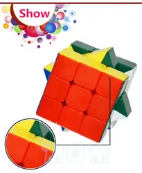 Новый Magic Cube Профессиональный 3x3x3 радуга Cubo magico головоломки Скорость Классические игрушки Обучение и образование для детей