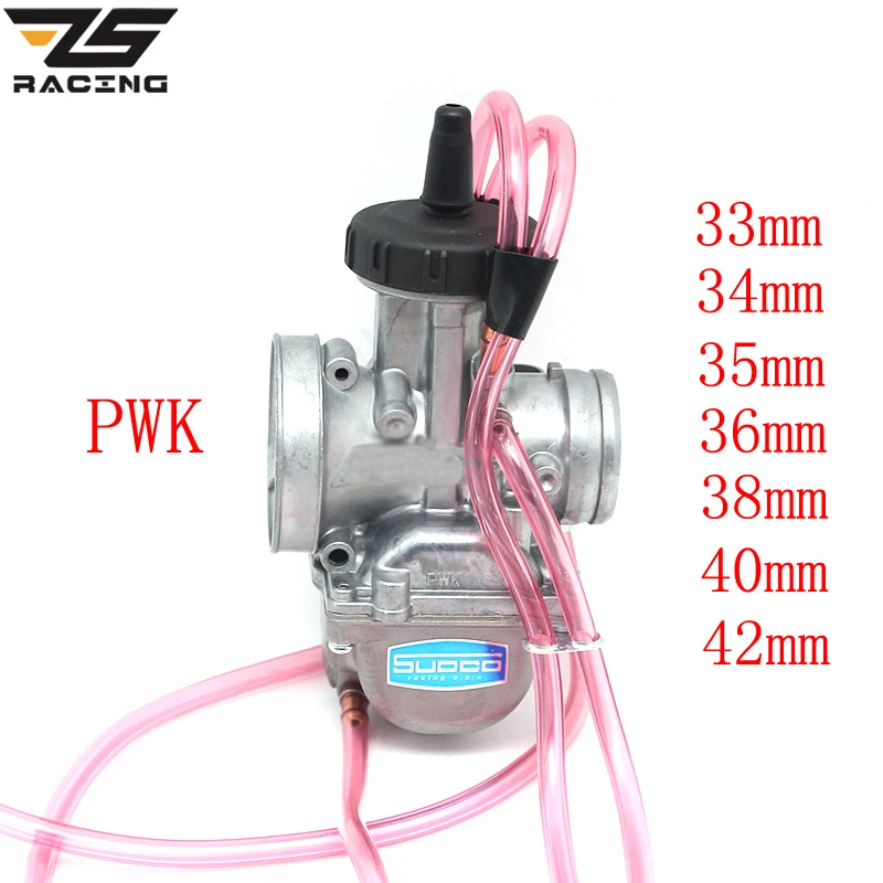 

ZS Racing KEIH PWK 33 34 35 36 38 40 42mm PWK38 AIR STRIKER CARBURETOR Quad Vent Carb FOR Dirt KTM 250 250SX 250EXC TRX250R