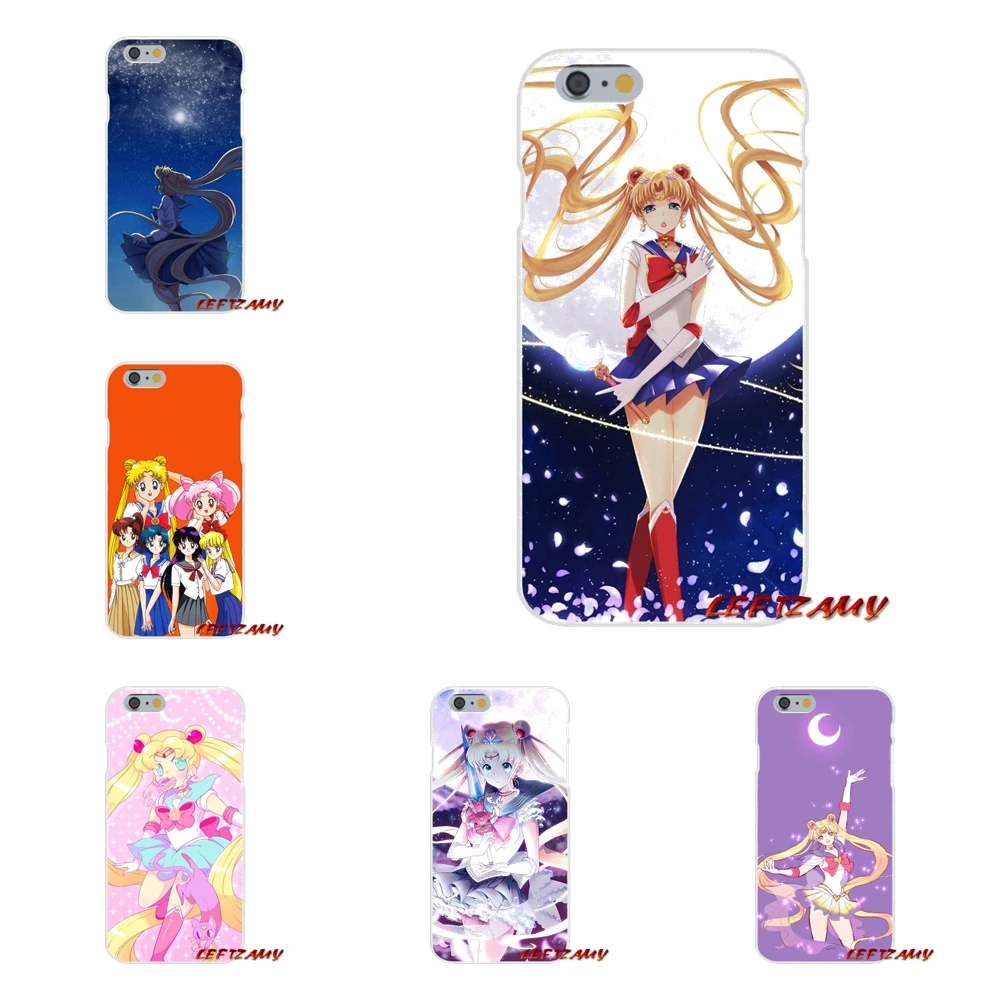 

cute Sailor moon girls Flexible Mobile Phone Shell Cases For Motorola Moto G LG Spirit G2 G3 Mini G4 G5 K4 K7 K8 K10 V10 V20 V30