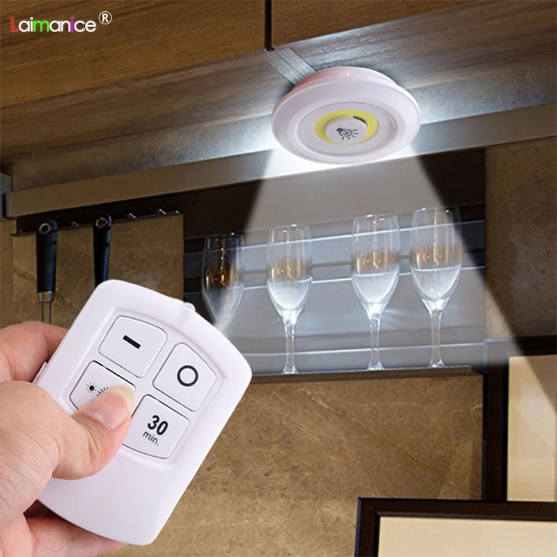 Remote Control Battery Operated Smart Dimmable Led Under Cabinet