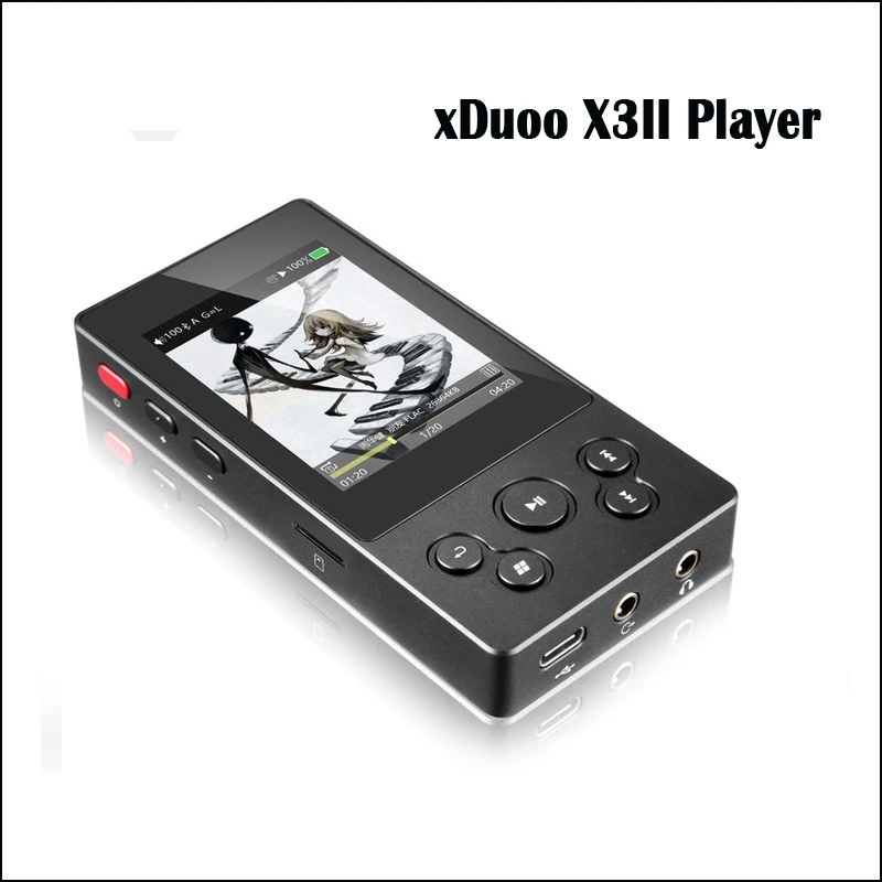 XDuoo X3II X3 ii hi fi плеер mp3 портативный bluetooth без потерь Музыкальный dsd res flac wav|MP3-плееры|