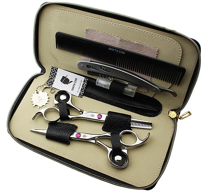 

SMITH CHU Professional barber scissors hairdressing scissors, hair cutting tool combination package HM101