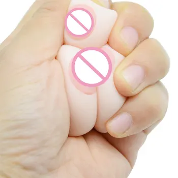 

Squishy Slow Rebound Simulation Squeeze Breast Shaped Release Toy Slow Rising Squishy Toy Stress Relief Children Kids Fun