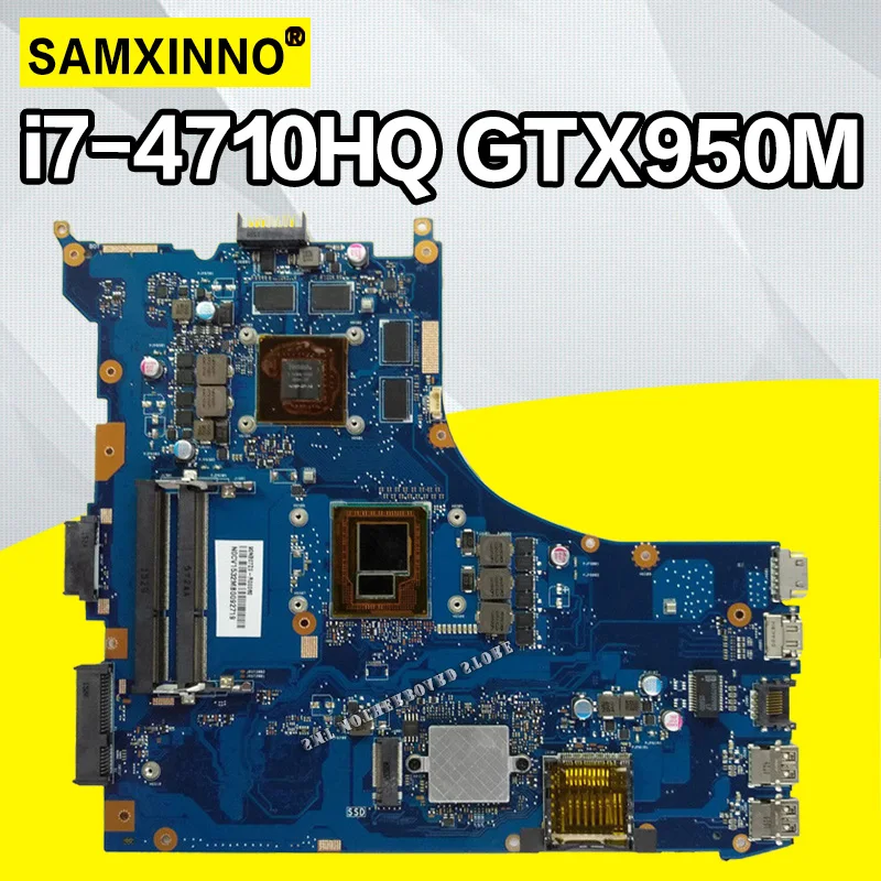 

GL552JX Motherboard I7-4710HQ GTX950 For ASUS ROG ZX50J GL552JX Laptop motherboard GL552JX Mainboard GL552JX Motherboard test OK