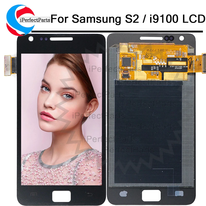 

AMOLED 4.3" For Samsung Galaxy SII S2 i9100 GT-i9100 LCD Display Touch Screen Digitizer Assembly Replacement + tools