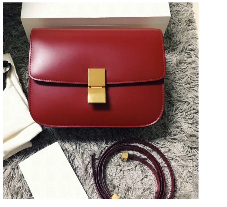 2 claret small Сумки для Для женщин Разделение кожа тофу-коробка сумка небольшая площадь сумка коровьей Повседневное одного плеча наклонная с Сумка для стюардессы - Цвет: 2 claret small