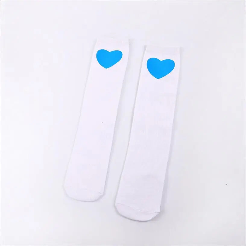 Kids Knee High Socks School White Socks Skate Children Baby Long Tube Leg Warm Girls Boys Football Stripes Cotton Sports - Цвет: kids Socks 11