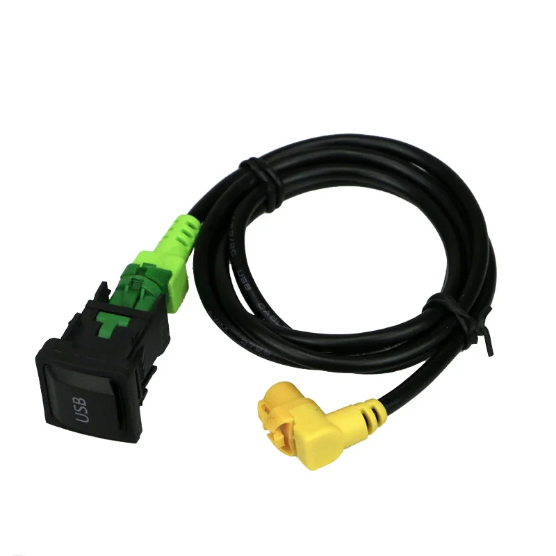 Car USB Audio Switch Cable Harness RCD510 RNS510 For Volkswagen VW For Golf MK6 Jetta MK5