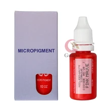 8 шт. высокое качество Пигмент чернил для татуажа для перманентного макияжа легко носить Микро Пигмент для бровей боди тату-арт инструменты для красоты