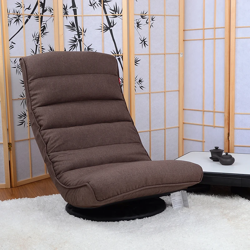 Piso Reclinable Silla Giratoria de 360 Grados Doblada Japonés Muebles