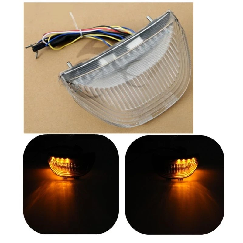 Tail Light with LED Turn Signals For Honda CBR1000RR 2004-2007 CBR600RR 2003-06 Motorcycle |