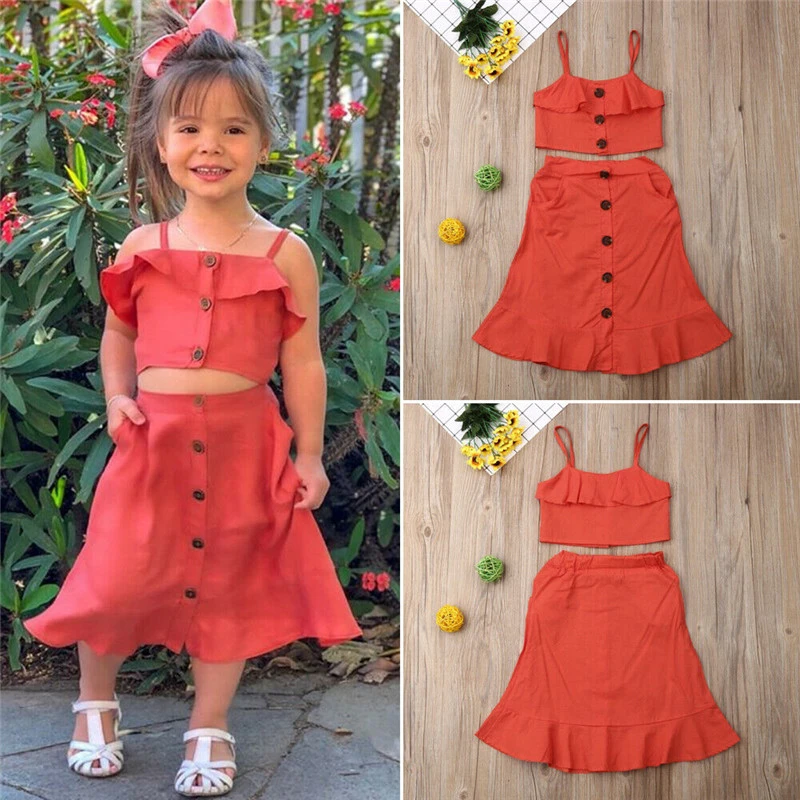 pudcoco newest 2020 toddler baby set clothes sling vest crop tops long skirt 2pcs outfits summer beach child girls sets 1 6t clothing sets aliexpress us 3 94 21 off pudcoco newest 2020 toddler baby set clothes sling vest crop tops long skirt 2pcs outfits summer beach child girls sets 1 6t clothing