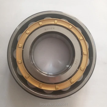 

SHLNZB Bearing 1Pcs N2204 N2204E N2204M N2204EM N2204ECM C3 20*47*18mm Brass Cage Cylindrical Roller Bearings