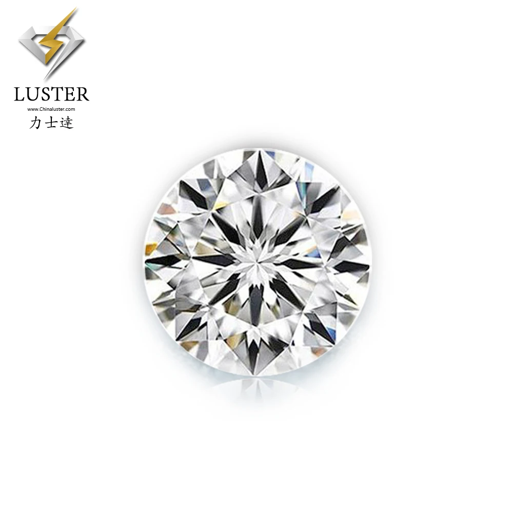 

VVS Moissanites white clear Round Brilliant Cut Sixteen Hearts and Arrows best place to buy lab created