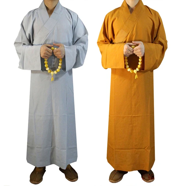 2 Colors Monk Robe Clothes Lohan Clothes Buddhist Robes Shaolin Temple