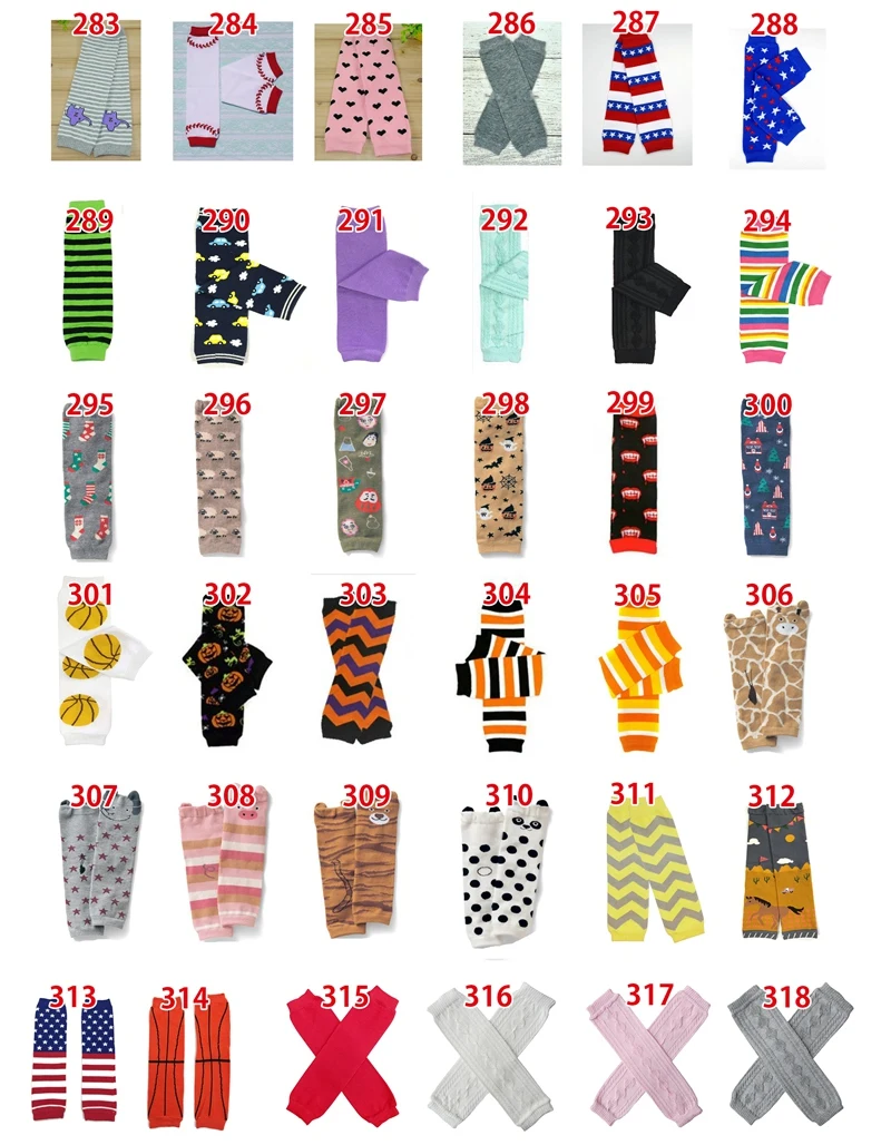 

infant leg warmers Baby football skull leopard cartoon leg warmers 315styles Children socks 10pairs/lot