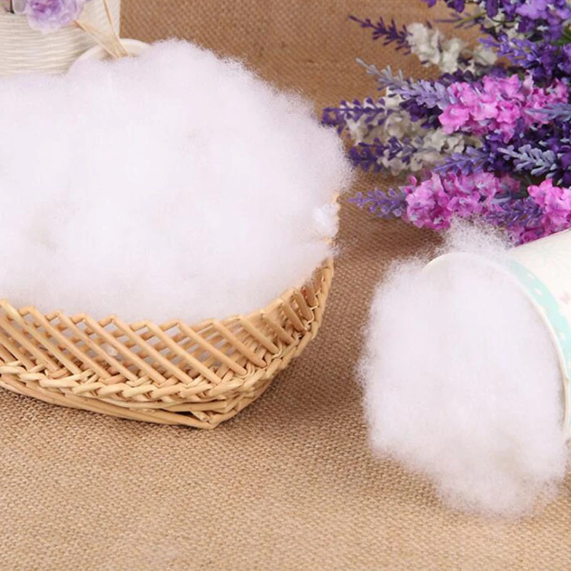 New Eco friendly Cotton Filling Material Polyester PP Cotton Stuffing