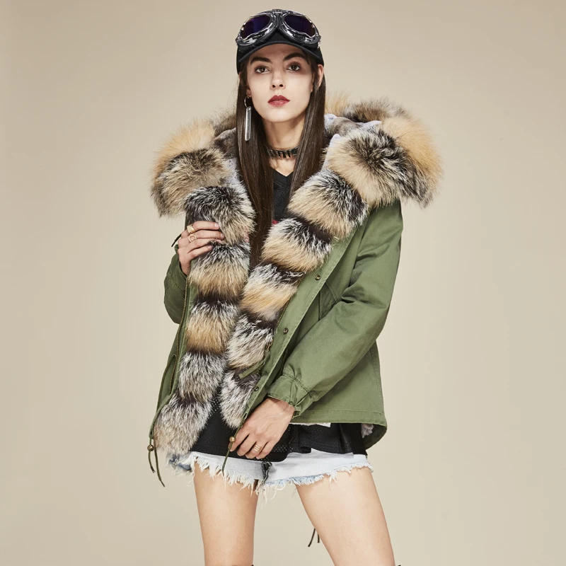 2017 New Fashion Women's Luxurious Large Real Fox Fur