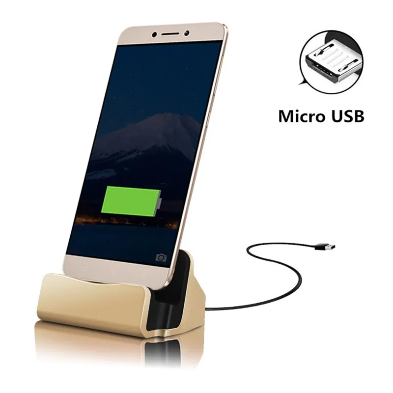 

Micro usb charger dock station desktop for MEIZU M3 M5 M6 NOTE M5S M5C M3E M6S U110 U220 V8 C9 PRO NOTE 8 Fast Charging adapter