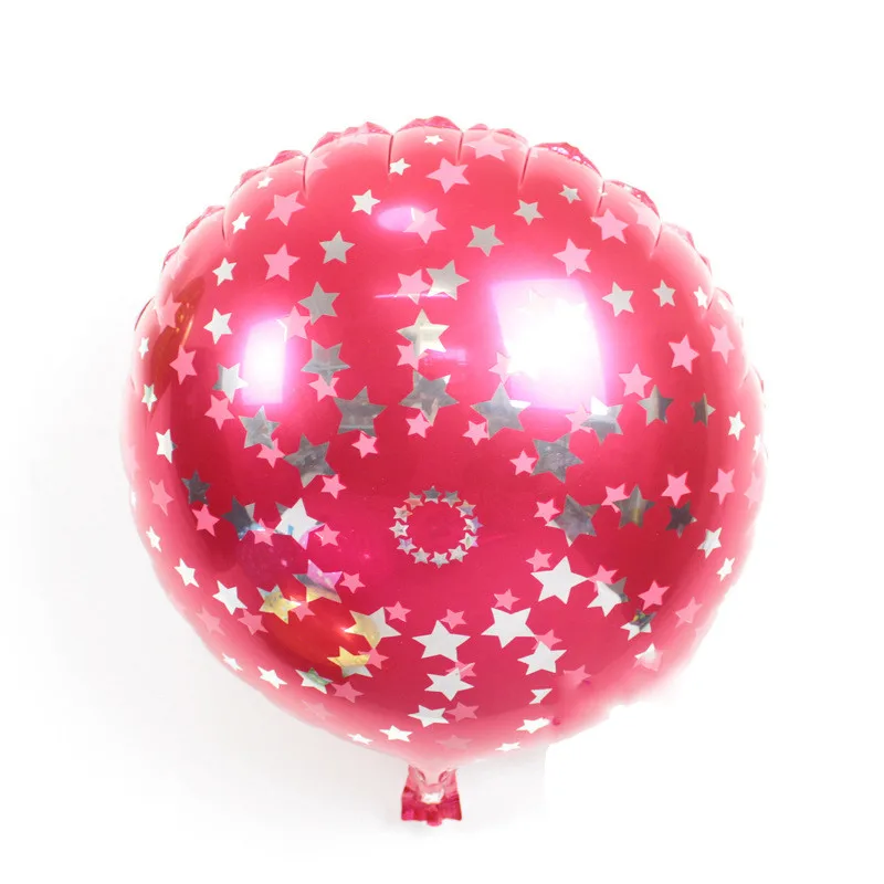 1" дюймовый шар звезда из фольги чистого цвета гелий металлический Свадебный классический игрушки Рождество День рождения Globos украшения вечерние воздушные шары