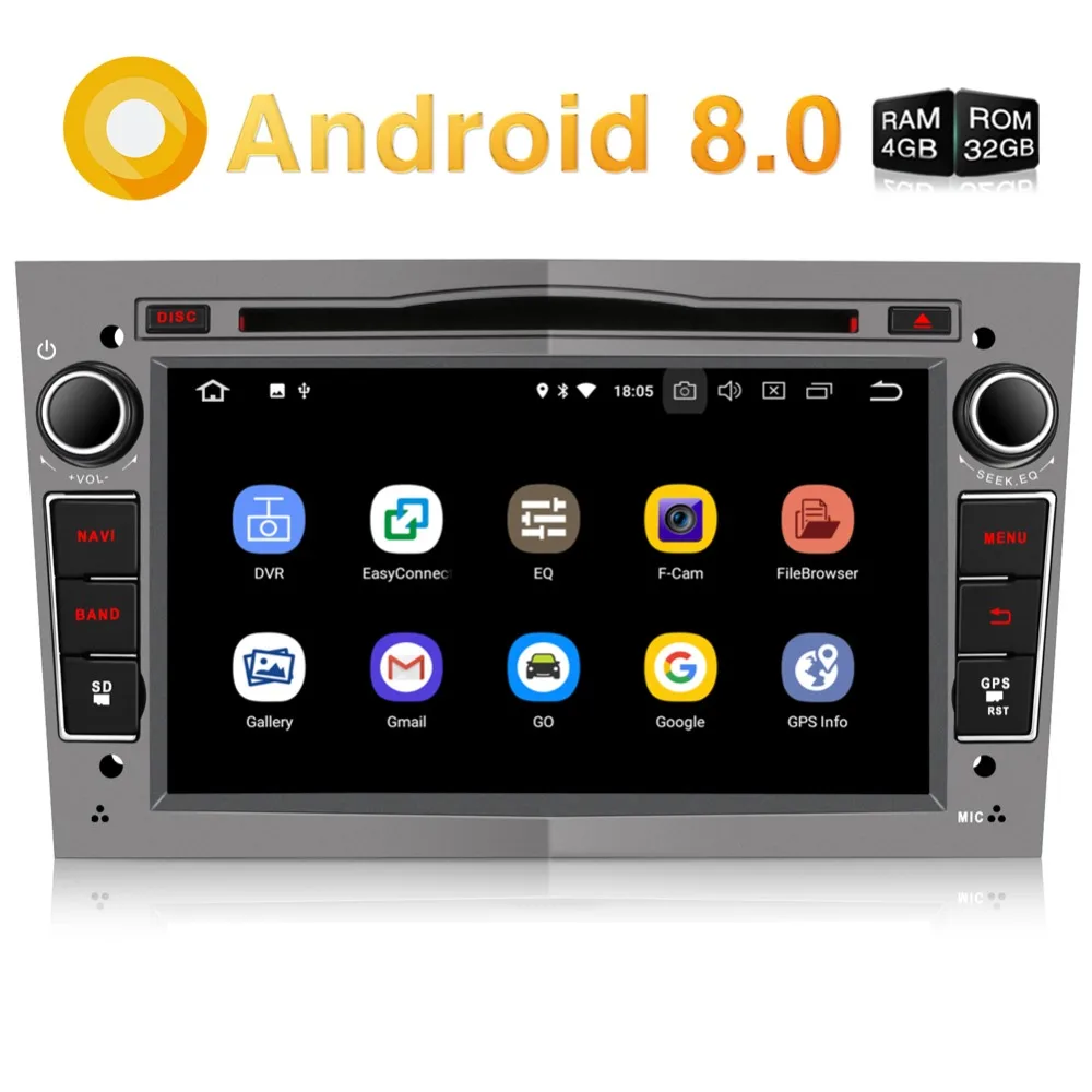 

Pumpkin2 Din7''Android 8.0 Car Radio Audio DVD Player Octa-core 4G+32G GPS Navigation Wifi Fastboot Stereo For Opel/Vectra/Corsa