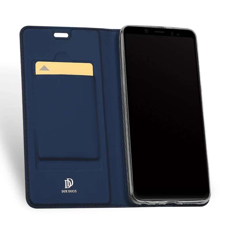 Dux Ducis Новый чехол для Redmi Note 5 Pro кожаный Note5 лучший кошелек откидная крышка Чехол с