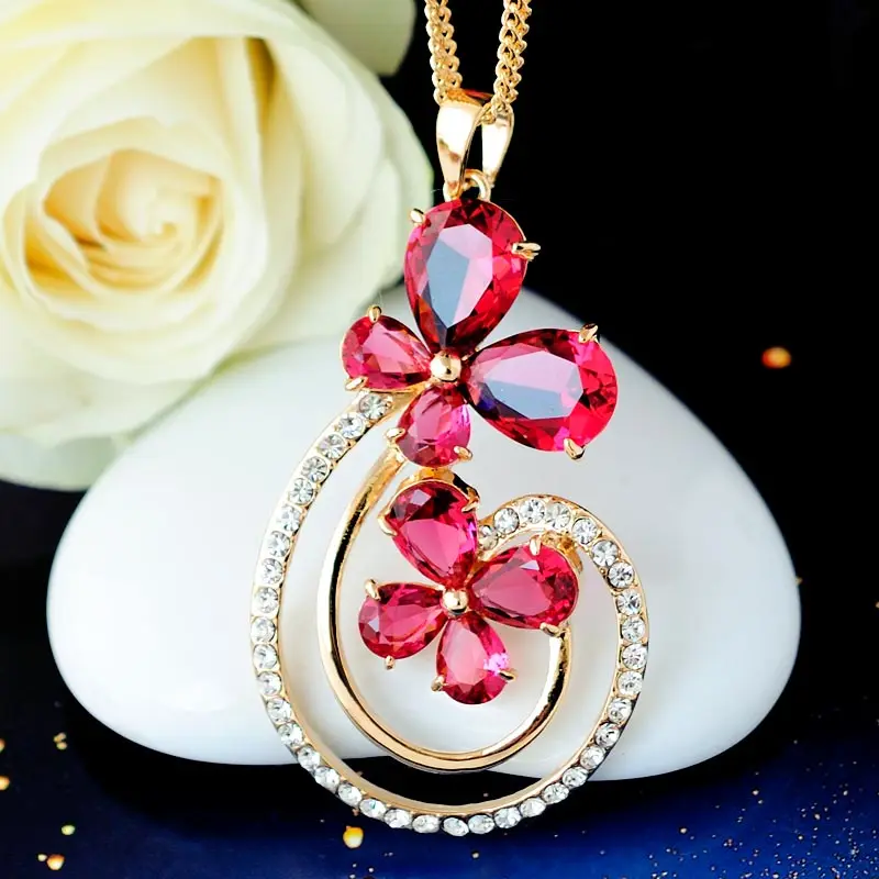 

High-Grade Sweater Chain Accessories Hong Mei Flying Sweater Qiu Dong, Japan And South Korea To Hang