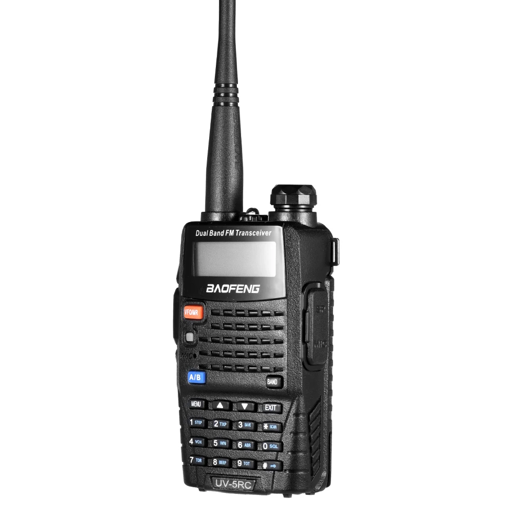 BaoFeng UV-5RC Updated Version Walkie Talkie UHF VHF Dual Band Two Way Radio 5r Handheld Walky Talky Ham CB Radio Commmunicator