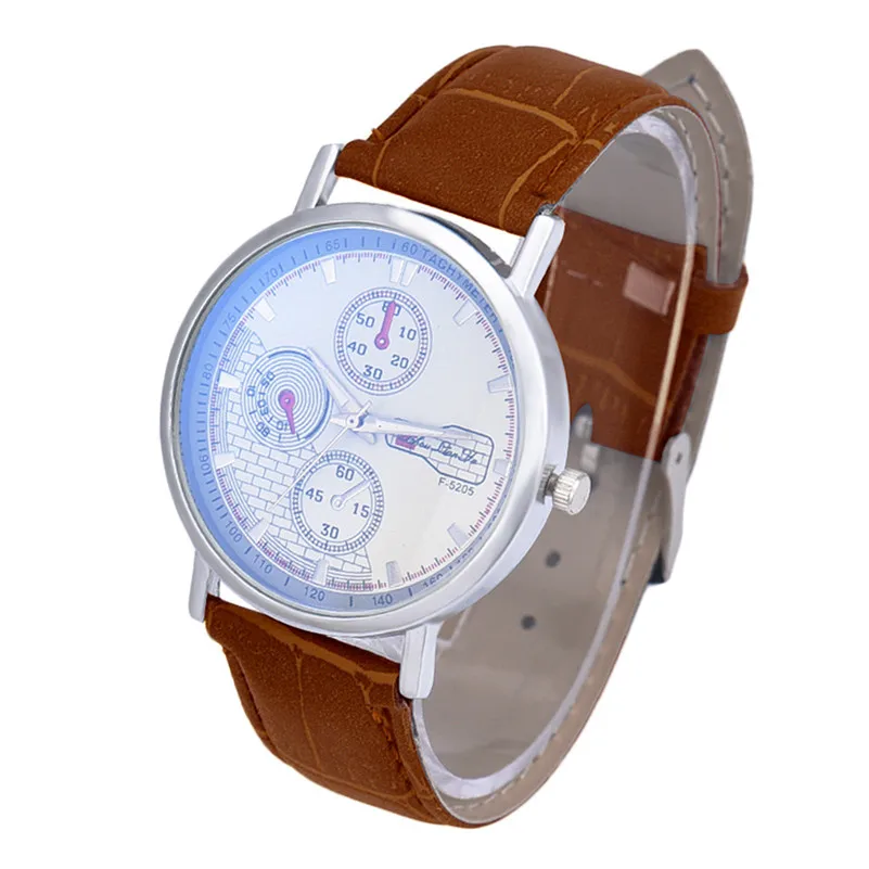 Men Watches Top Brand Male Watch Unisex Leather Band Analog Quartz Business Wrist Watch Men's Fashion Watch clock M10 (3)