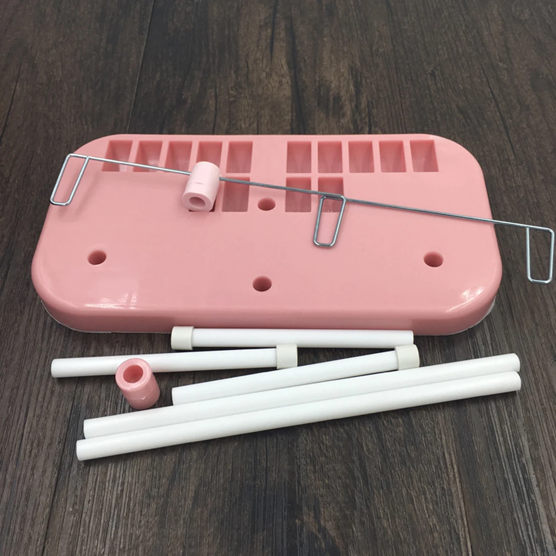 Embroidery Thread 3 Spool Holder Stand Rack Sewing Quilting for Home