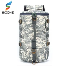 Hot Men Camping Waterproof Travel Military Army Bags Outdoor Sport Molle Tactical Rucksacks Camouflage Hiking Backpacks