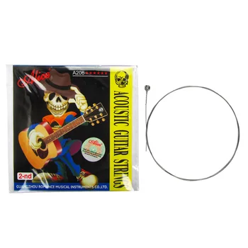

Alice 1pc Stainless Steel Acoustic Guitar String 2nd/B-String for Acoustic Guitar Parts Accessories