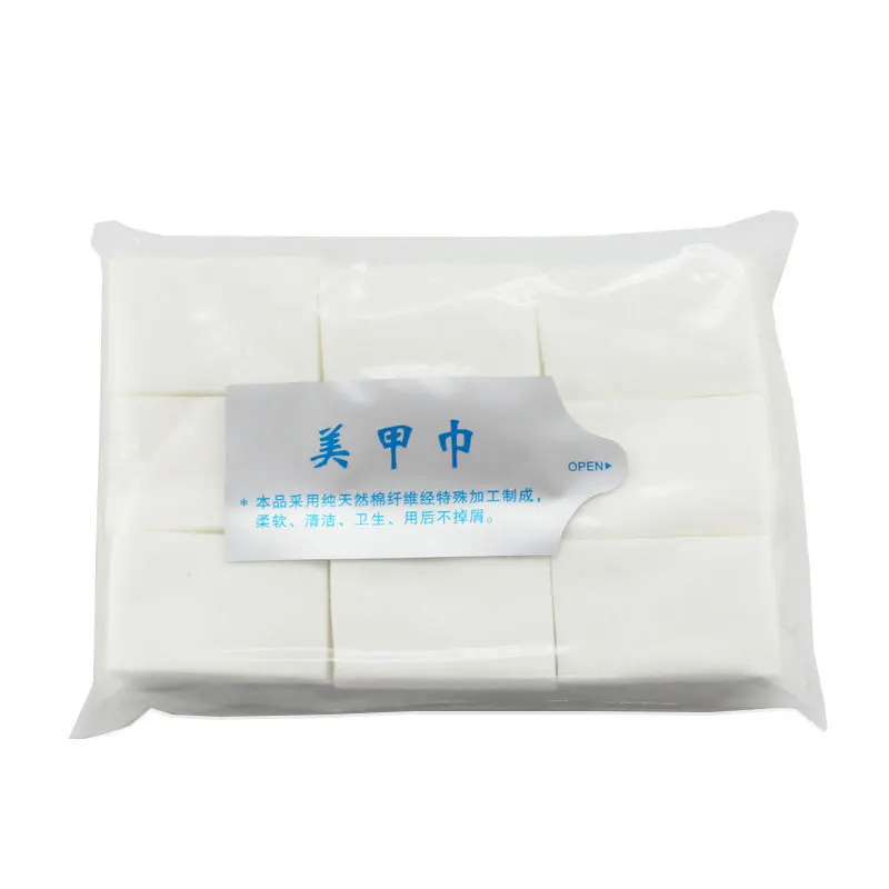

900pcs/set Make-up Nail Gel Remover Towel Single Use Paper Cotton Towel Clean Nail Tools Lint-free Wipes Art Tools For Women