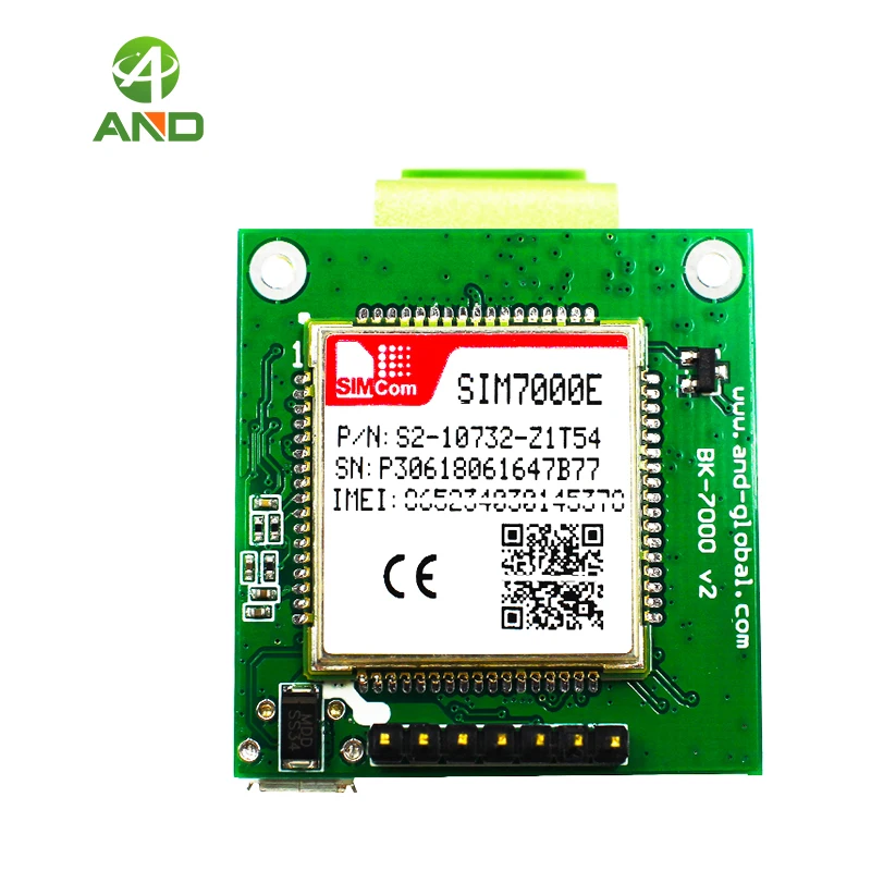 

B3 B8 B20 B28 SIM7000E LTE CATM1 EMTC NB-IoT module,MINI SIM7000E board SIM7000E breakout board 1pc