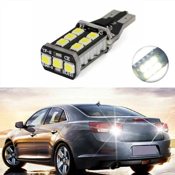 

BOAOSI 1x Canbus Car LED Lamp W16W Led T15 4014 Chip Backup Reverse Light Bulb For Chevrolet Cruze Malibu Epica CAPTIVA Equinox