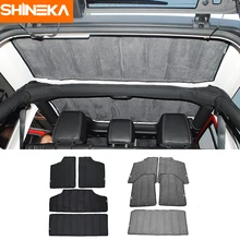 SHINEKA Автомобильный интерьер окна крыша Hardtop теплоизолированный хлопковый комплект для Jeep Wrangler 2 двери 4 двери 2012