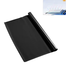 WINOMO 50 см х 3 м окно фургона автомобиля тонированная пленка универсальная подходит для конфиденциальности солнце блики-Снижение тепла(черный