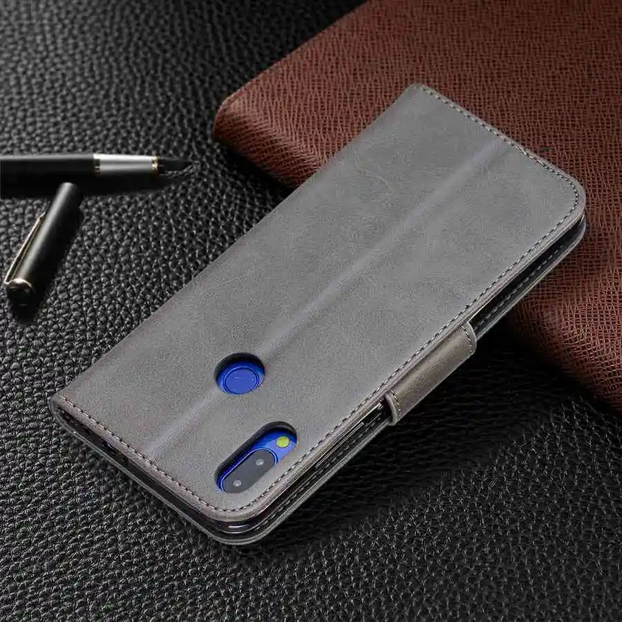 xiaomi leather case custom Sheepskin Leather Case for Xiaomi Redmi 5 6 6A 7 7A 8 8A 9 9A 9C 10X 4G Note 9 8 7 6 5 4 Pro 8T 7A 6A 5A 4X Flip Wallet Case leather case for xiaomi