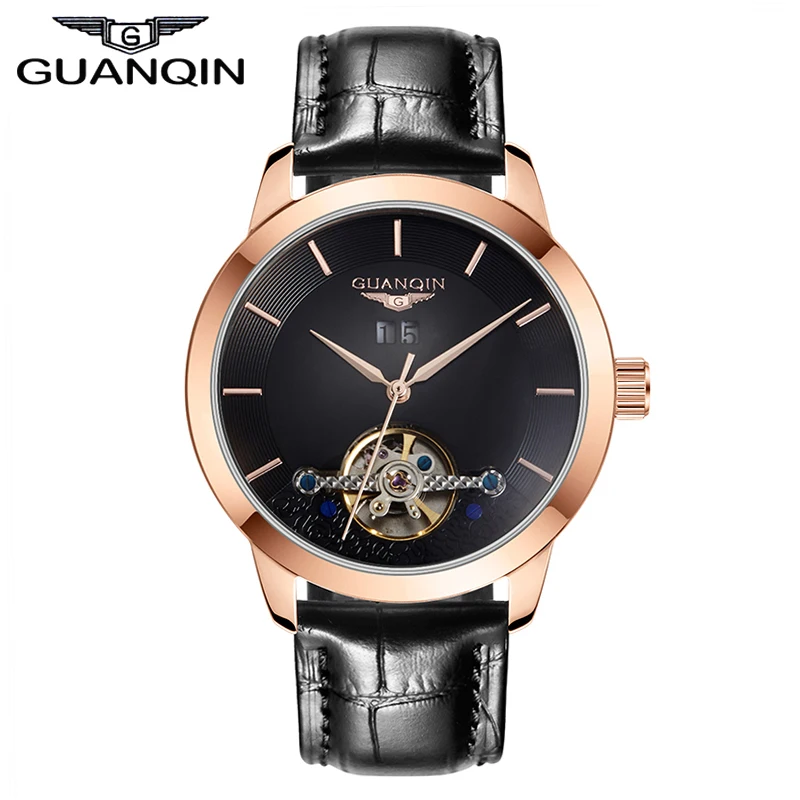 Watches Men 2016 GUANQIN new Arrival Fashion Luxury Brand Leather Tourbillon Wristwatches automatic Mechanical Watches Watches Men 2016 GUANQIN new Arrival Fashion Luxury Brand Leather Tourbillon Wristwatches automatic Mechanical Watches