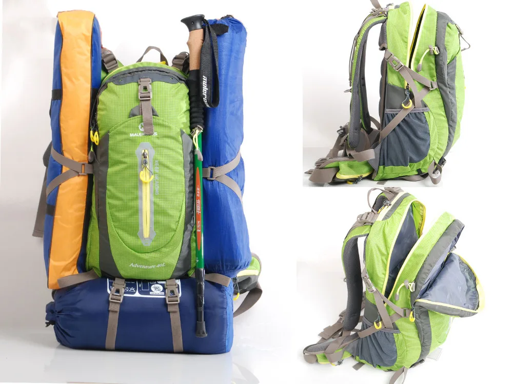 Maleroads Multi-viruela Campamento Caminata Alpinismo Mochila de Viaje Mochila para Hombres Wowen Subida Engranaje Trekking Mochila Portátil de Nuevo 50L - 4