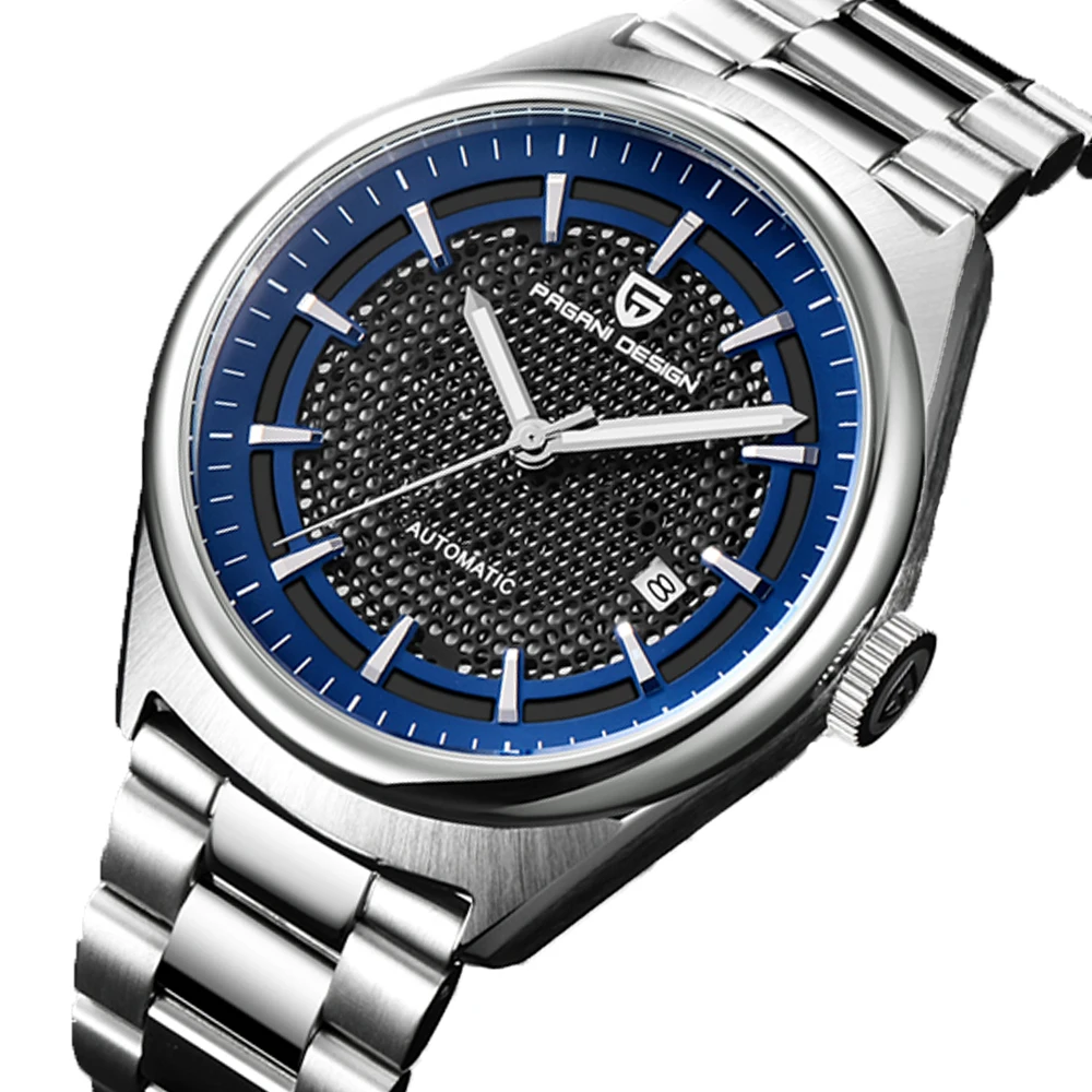 

Mens Watches Top Brand Luxury PAGANI DESIGN New Mechanical Automatic Fashion Business Men Stainless Steel Watch Erkek kol saati